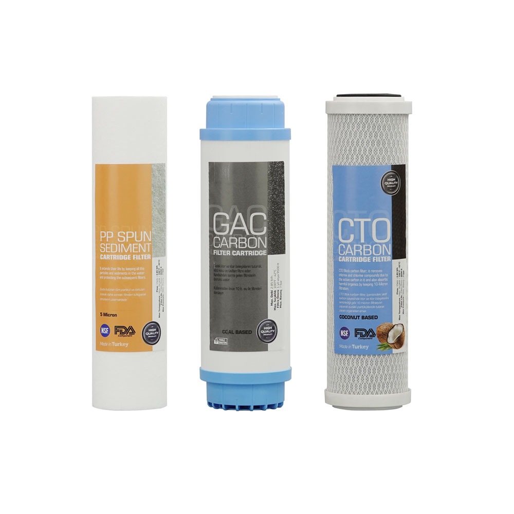 3'lü Housing Filtre Seti