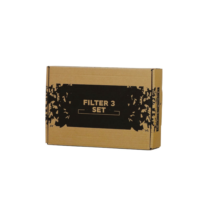 3'lü Açık Kasa Filtre Seti