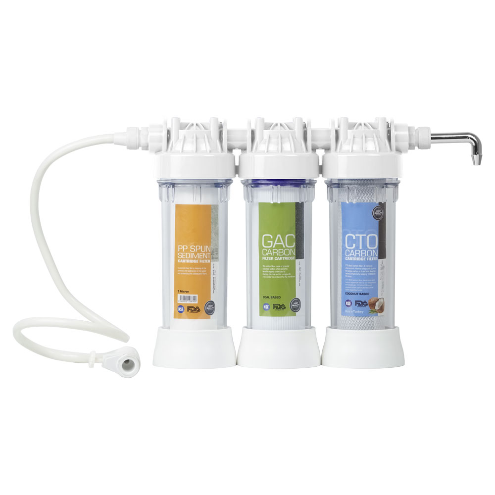 Üçlü Musluk Tipi Filtre Seti - ( Trible )